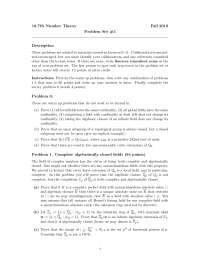 Complete Algebraically Closed Fields Completions Of Fq T Uniqueness