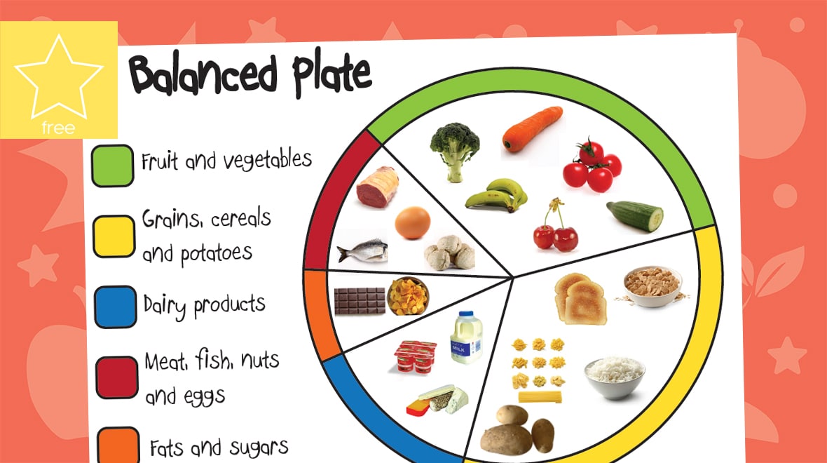 Creating A Balanced Meal Food Group Plate Healthy Nutrit Flickr