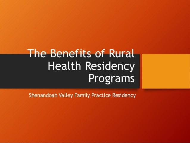 Creating New Rural Residency Programs Three Grantees Share Their