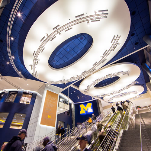 Crisler Center University Of Michigan Earns Leed Gold Tmp Architecture