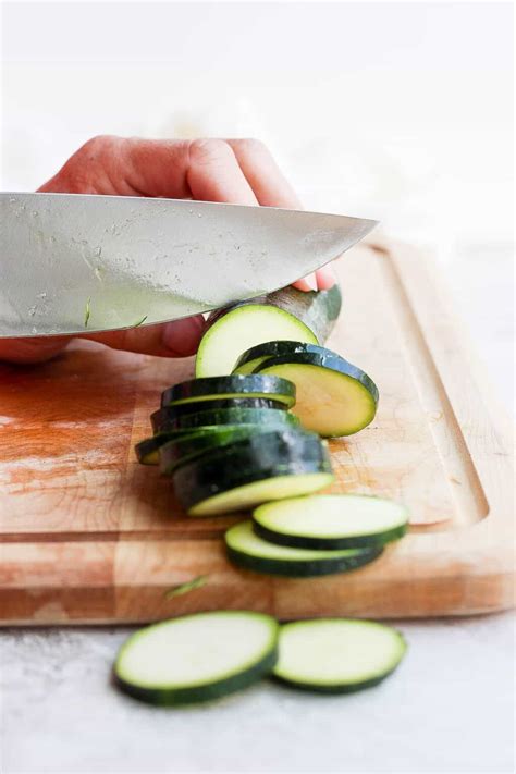 Cut Zucchini