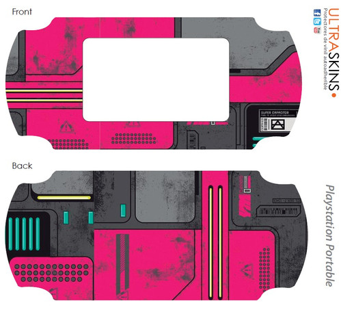 Cyberpunk Rosa Psvita Cat Logo Ultraskins