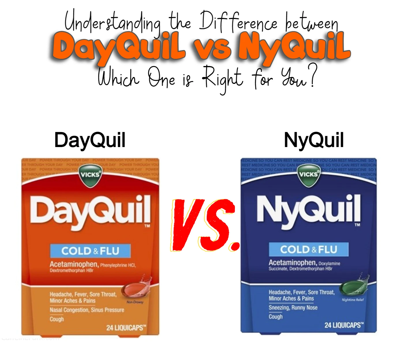 Ultimate Guide: Dayquil Or Nyquil? - Coe Psu