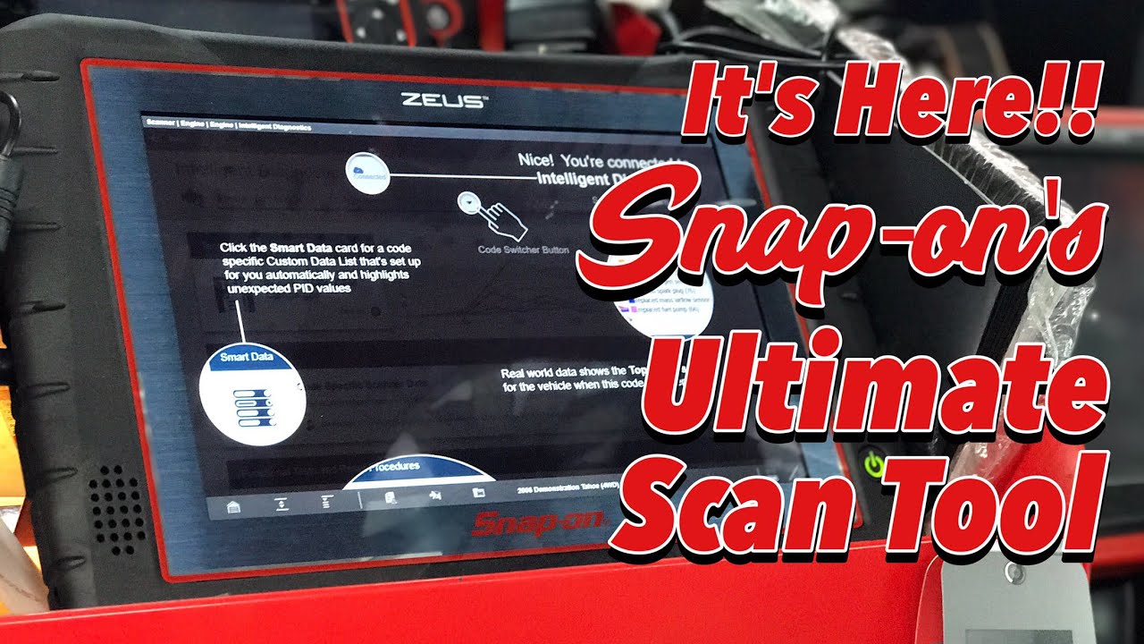 Demo And Overview Of Zeus Snap On S New Intelligent Scan Tool Youtube