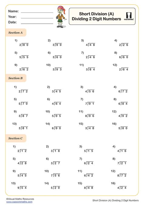 Division With 2 Numbers