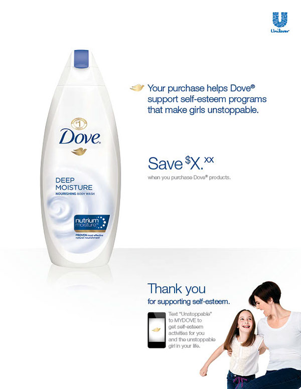 Dove In Store Ad Kit On Behance