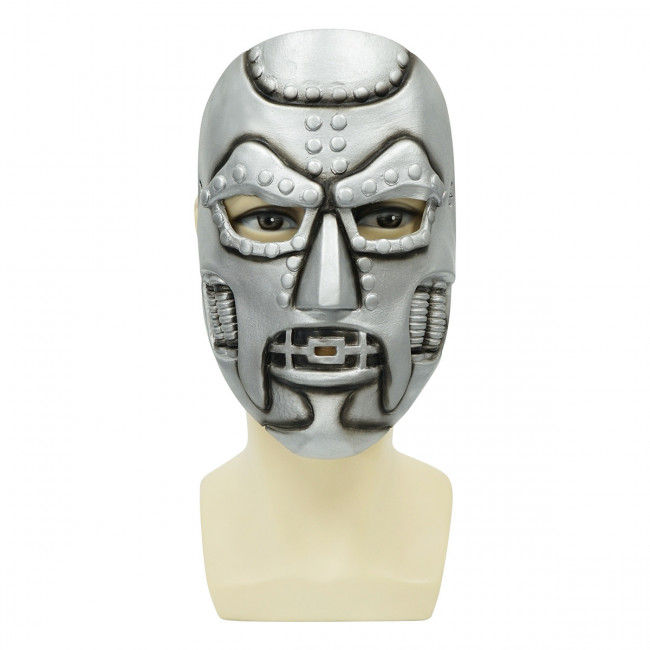 Dr Doom Mask Cosplay Costume Costume Party World