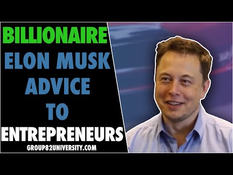 Elon Musk Advice To Entrepreneurs Motivational Speech Youtube