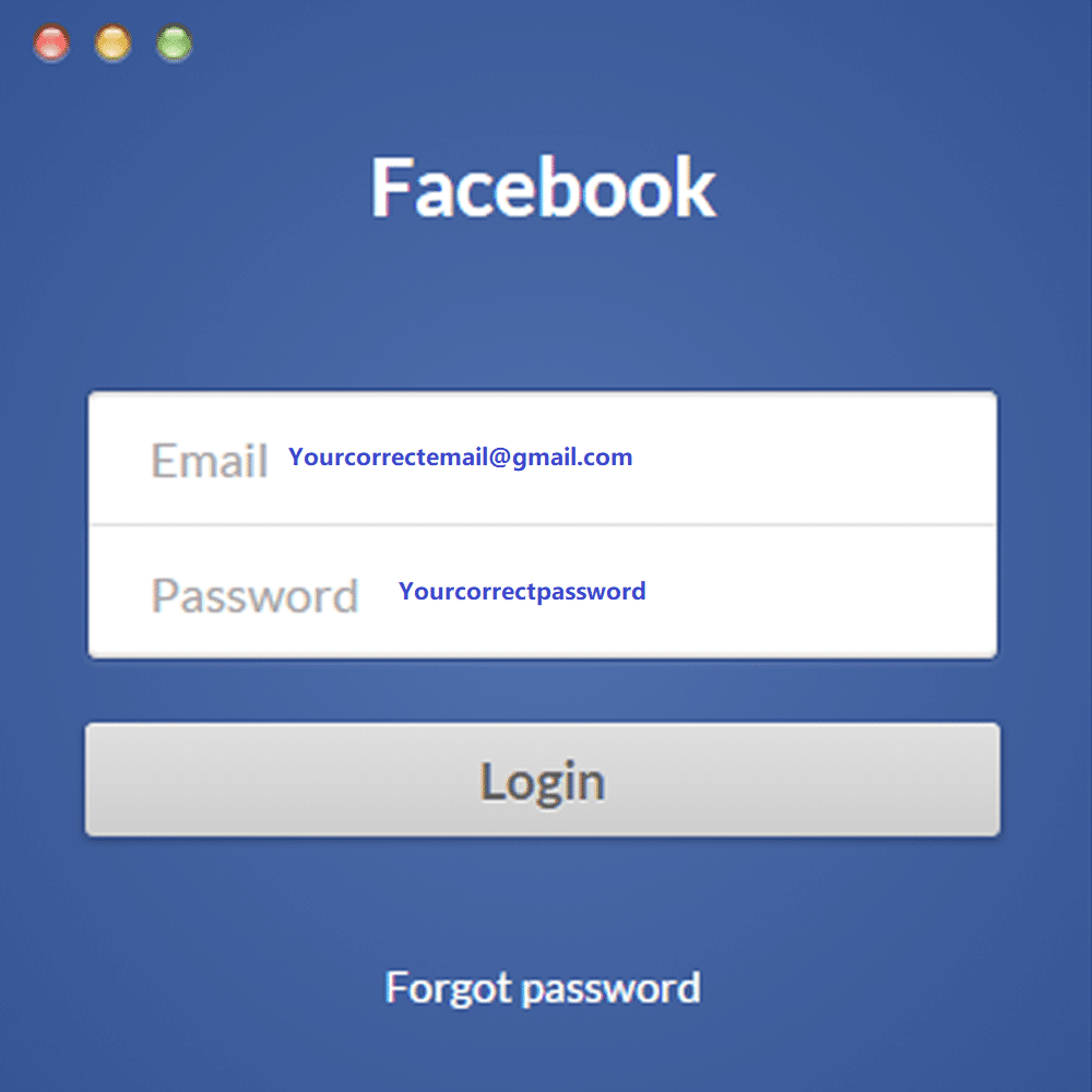 Facebook Log In To My Account Facebook Login Account Urbantvshows