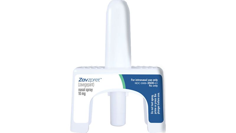 Fda Approves Nasal Spray Zavzpret To Treat Migraine Headaches In Adults