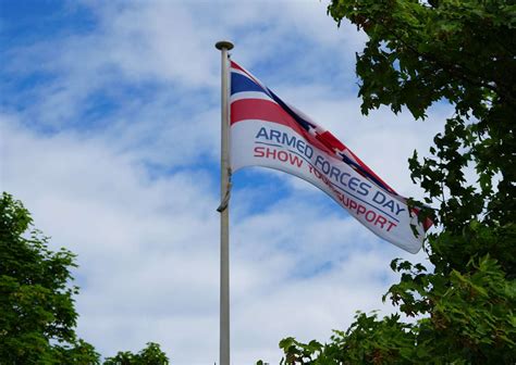 Flag Raising Ceremony To Mark Armed Forces Day In Inverness