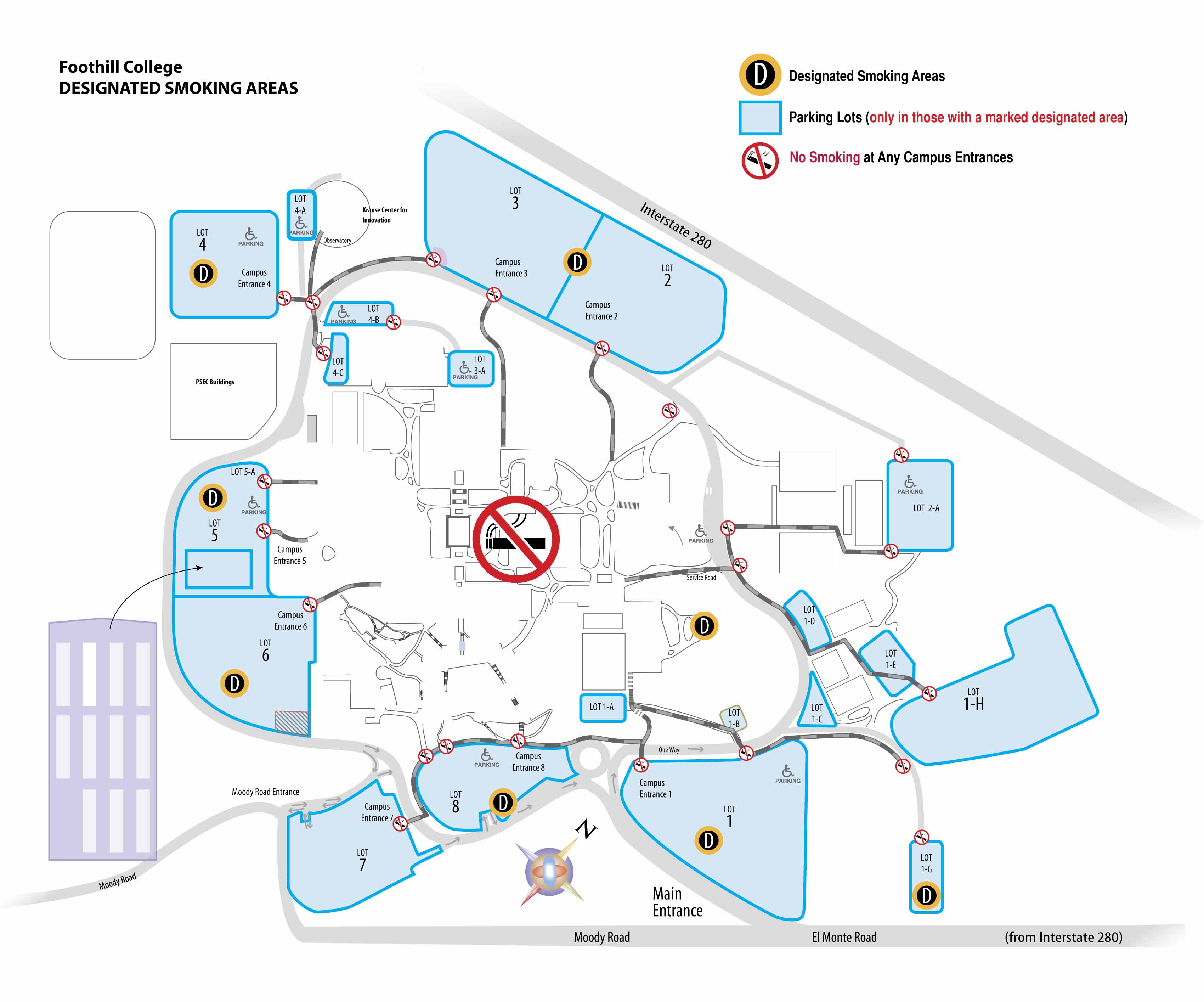 Foothill Campus Map World Map 07