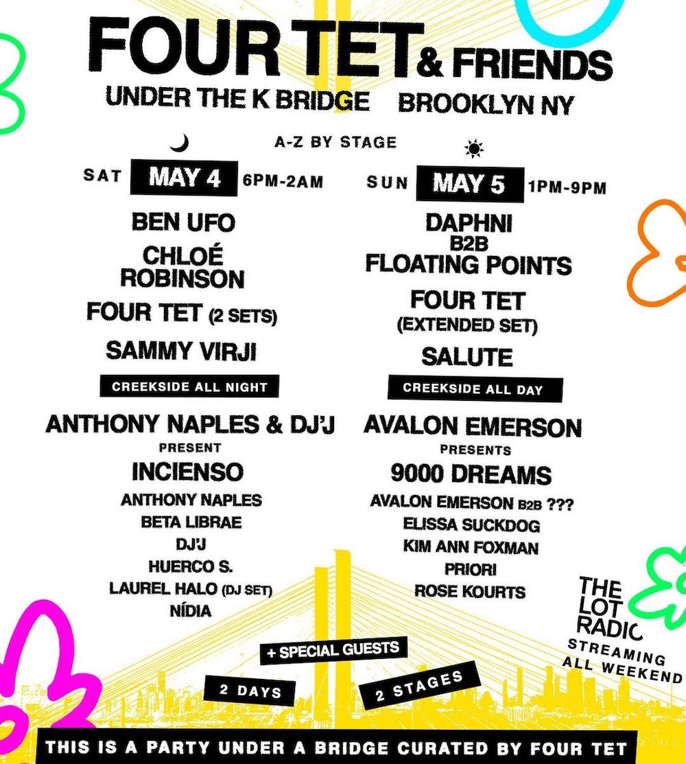 Four Tet Announces A Festival Under The K Bridge Preps New Album Three