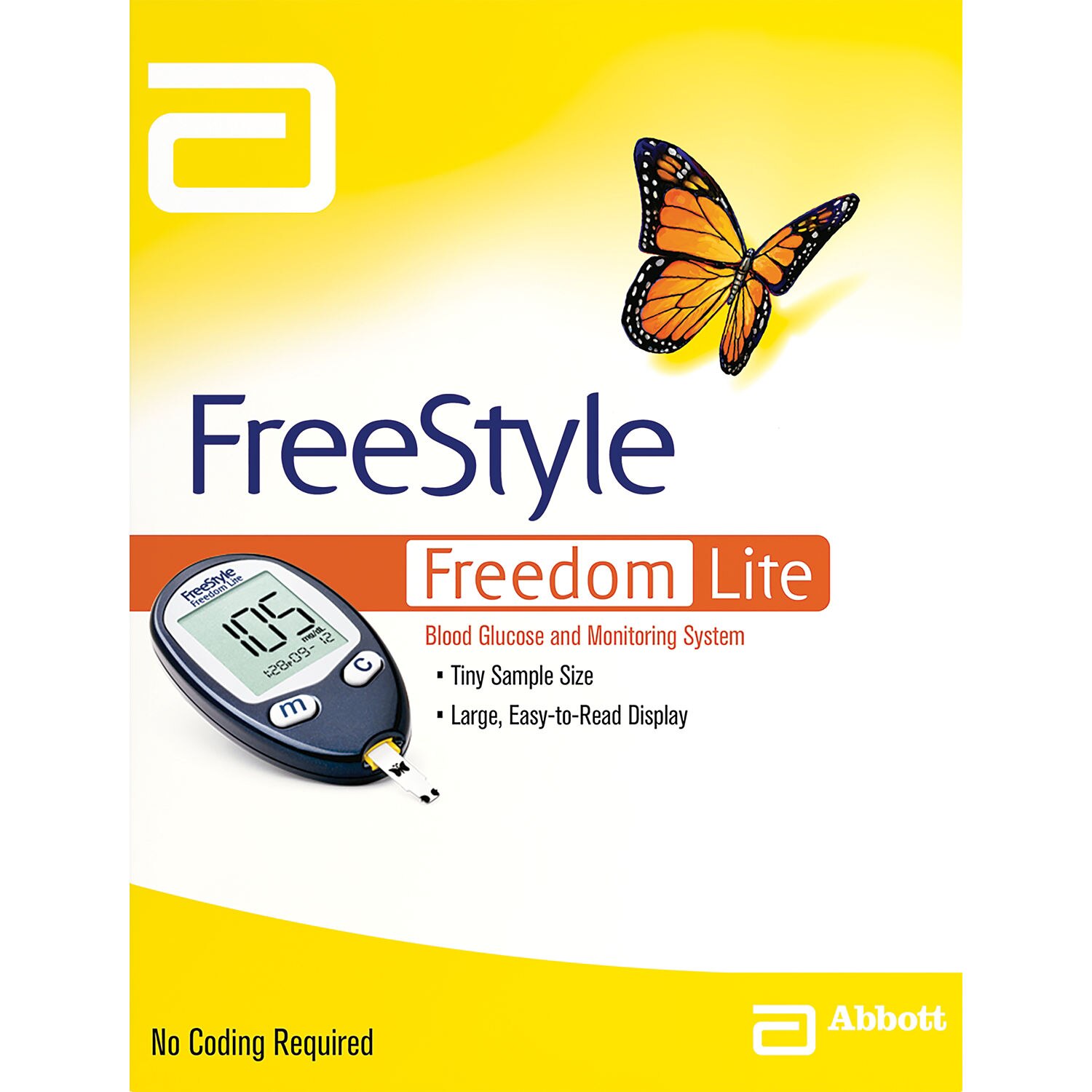 Freestyle Blood Glucose Monitoring System Freestyle Lite Strips 50