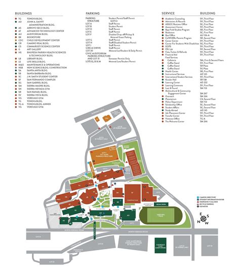 Glendale Community College Campus Map Maping Resources