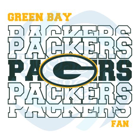 Green Bay Packers Svg Green Bay Packers Logo Svg Football Logo Svg