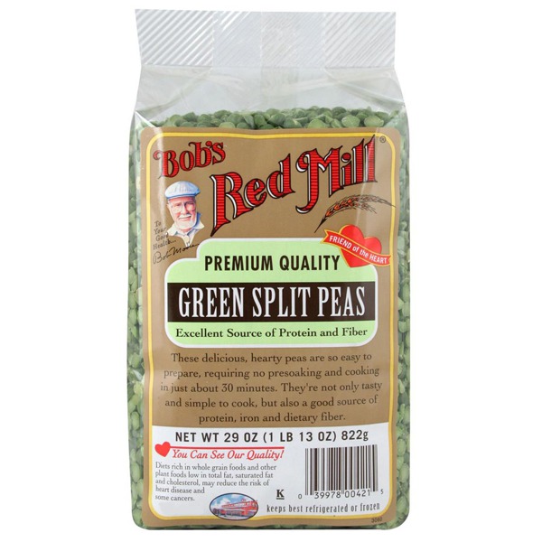 Green Split Peas Bob S Red Mill Natural Foods