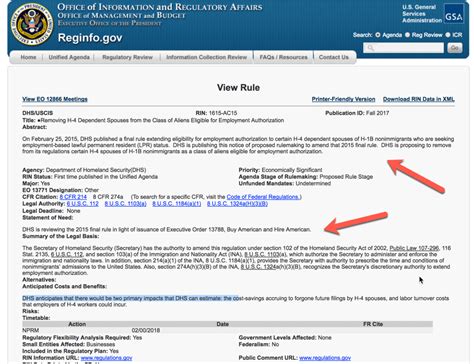 H4 Visa Ead News Update Dec 2018 Impact Analysis History Faqs