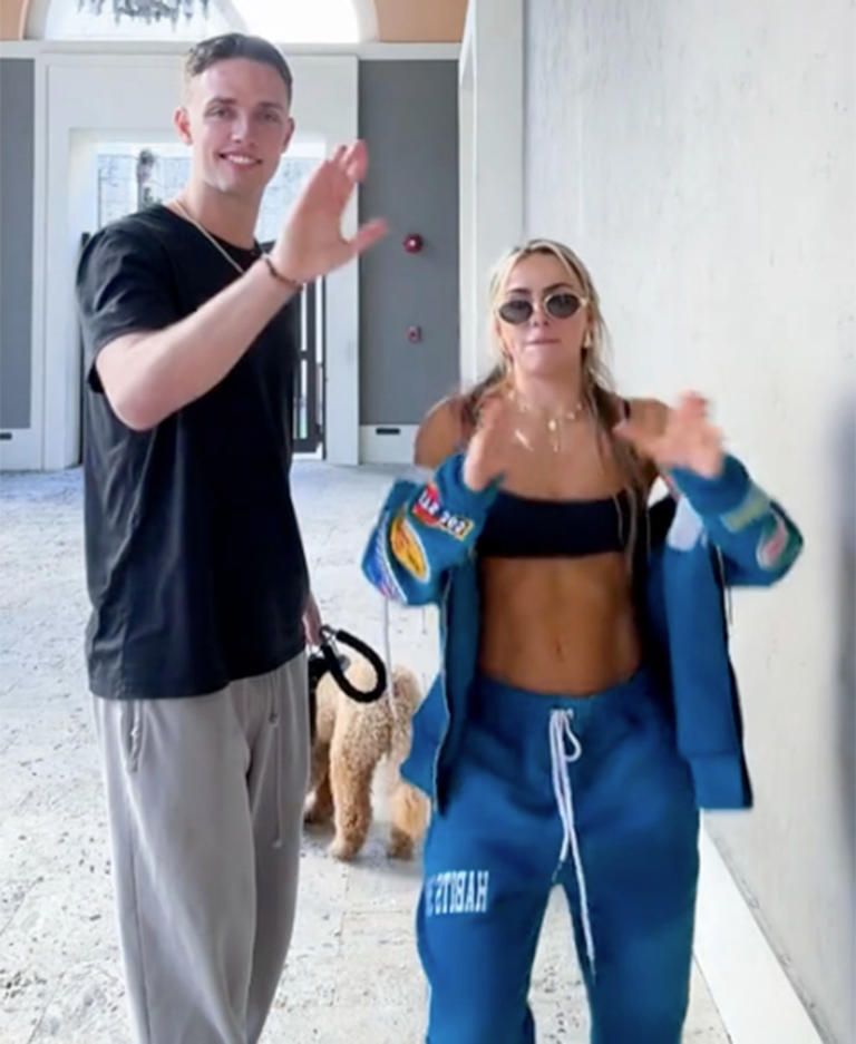 Hanna Cavinder Hypes Boyfriend Carson Beck S Miami Transfer In New Video