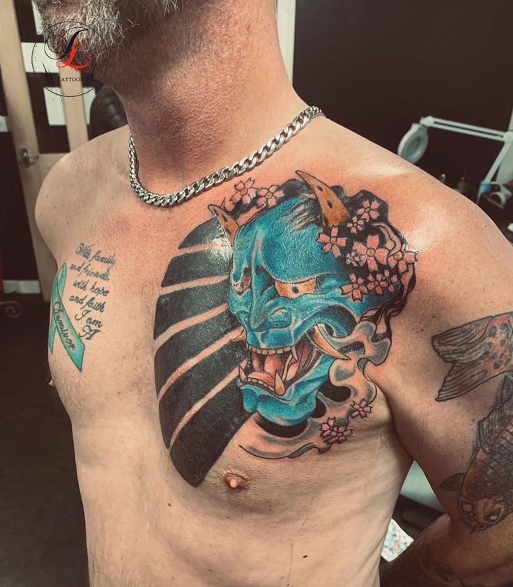 Hannya Mask Tattoo Meaning Louvenia Benavidez