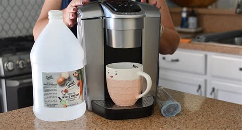 Here S How To Clean A Keurig Coffee Maker Using White Vinegar