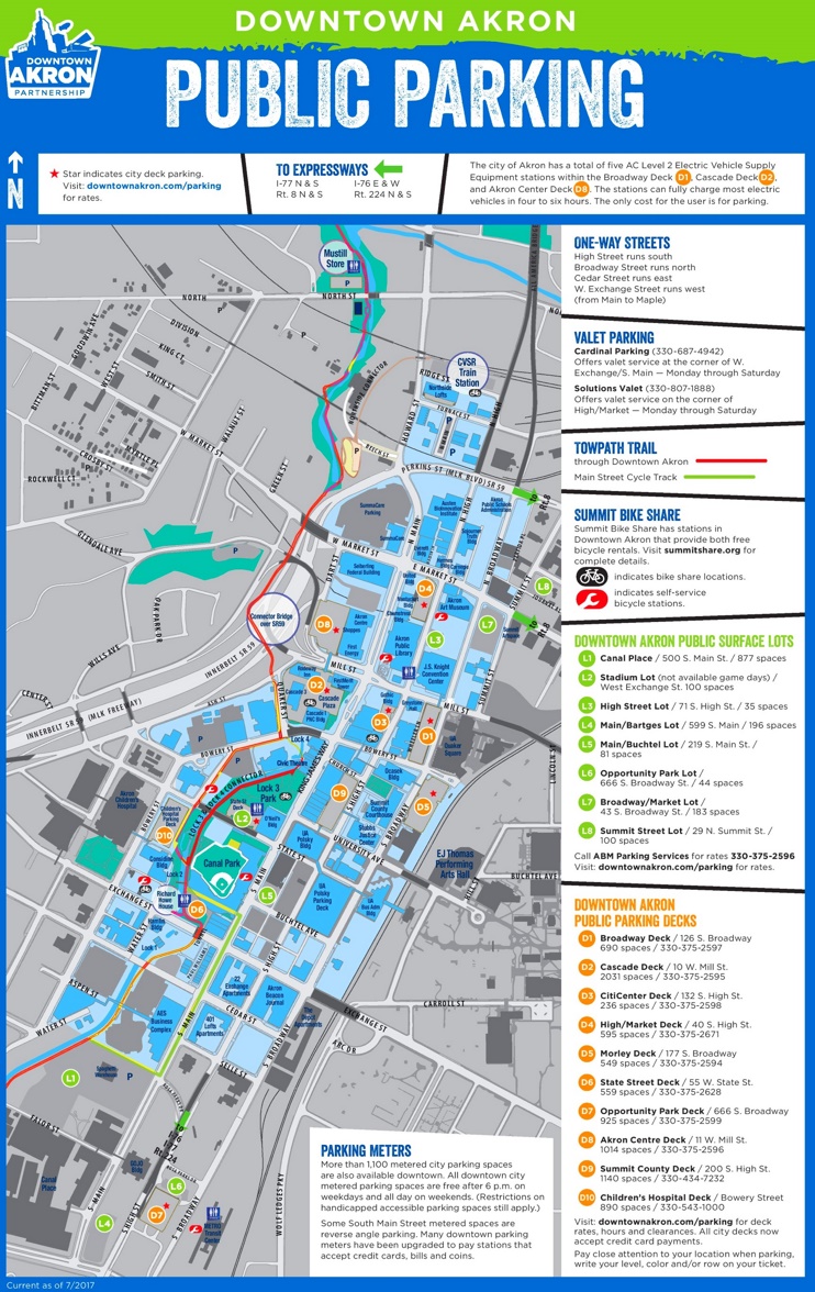 Home Page Parking Guide For University Of Akron