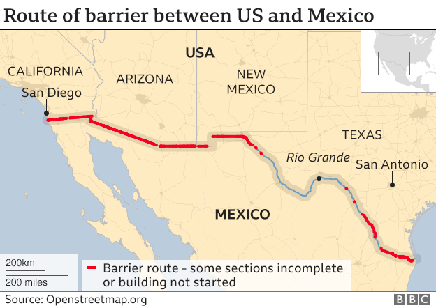 How Many Us States Does Mexico Border Mexico Us Usmexicoborder