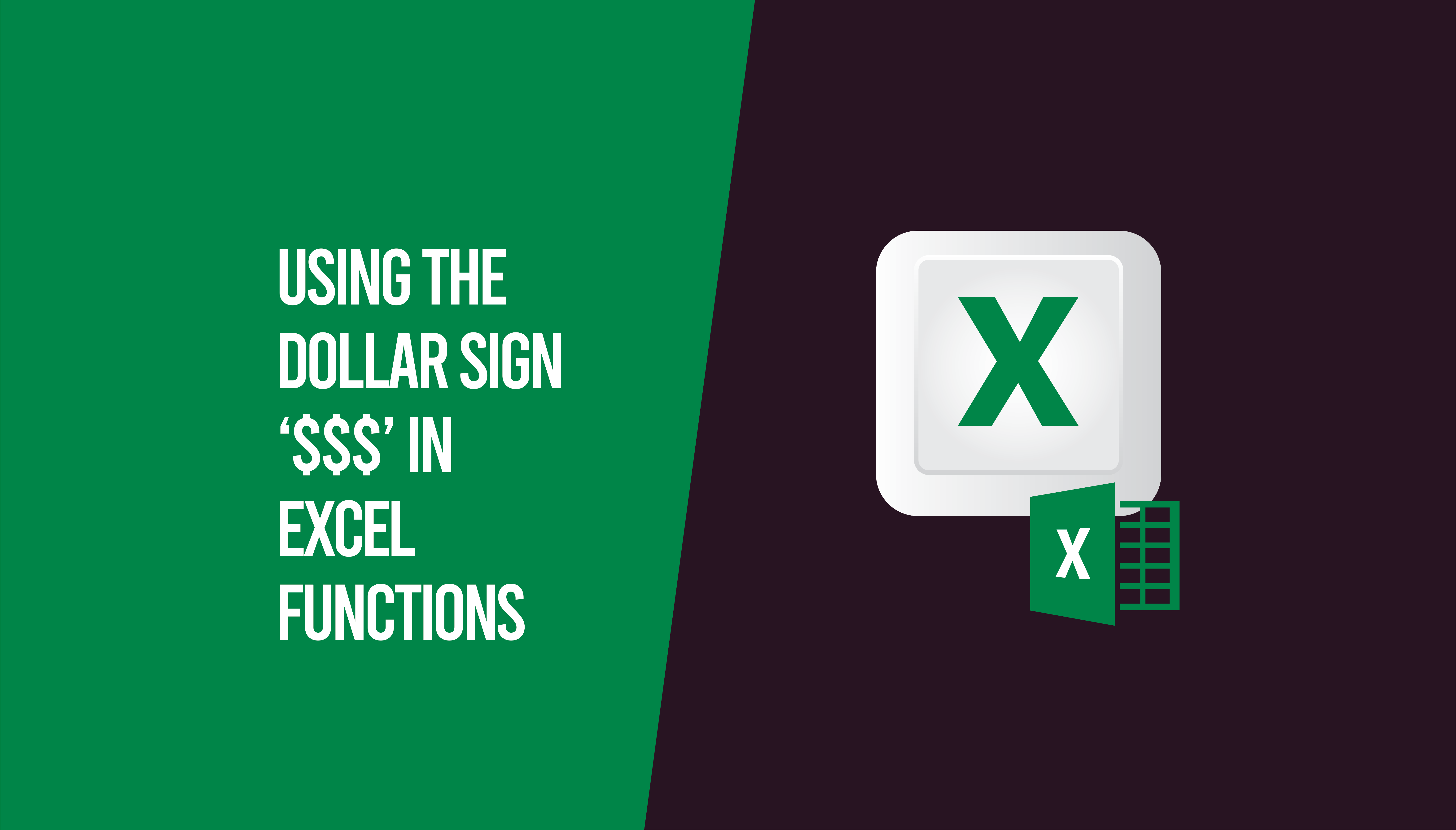 How To Add Dollar Sign In Excel To Use Absolute References In Excel