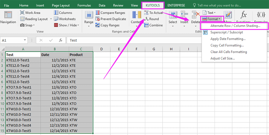 How To Apply Color In Alternate Rows Or Columns In Excel