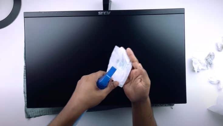 How To Clean Monitor Screen Glass Lcd Led Free Pc Tech