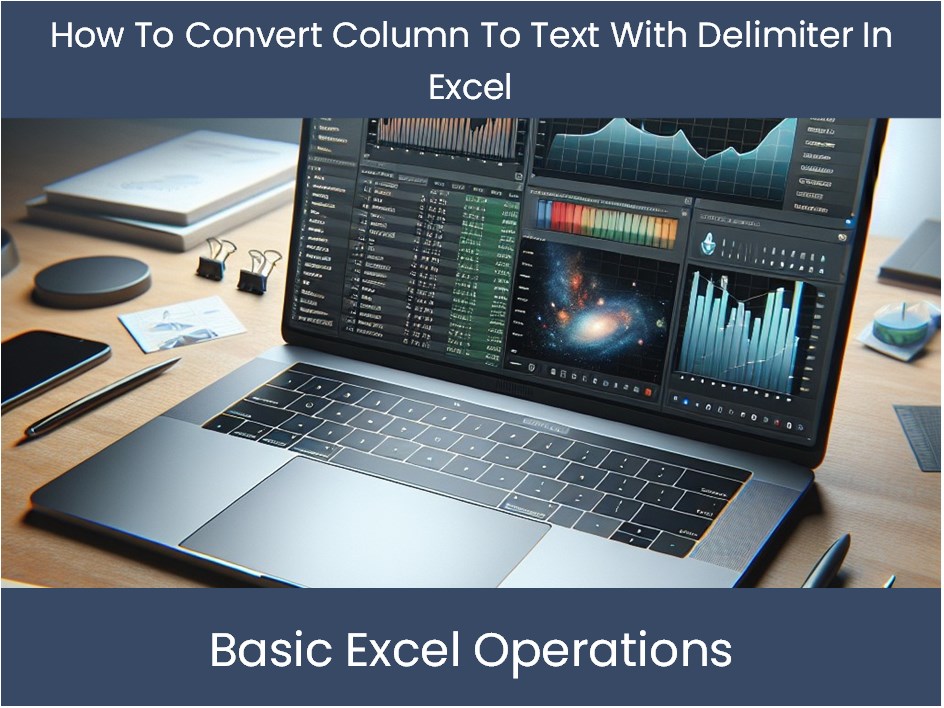 How To Convert Column To Text With Delimiter In Excel 5 Methods