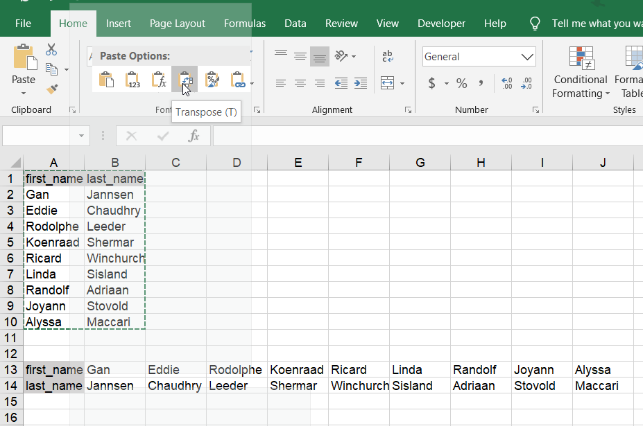 How To Convert Excel Rows To Columns Coupler Io Blog