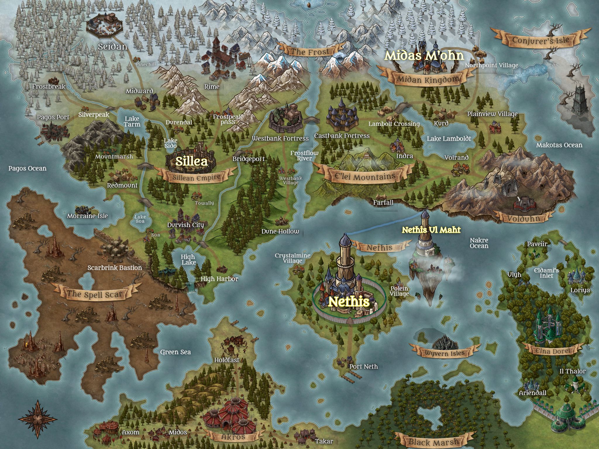 How To Create Cosmology Maps Inkarnate Create Fantasy Maps Online