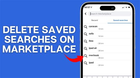 How To Delete Saved Searches On Facebook Marketplace 2024 Easy Youtube