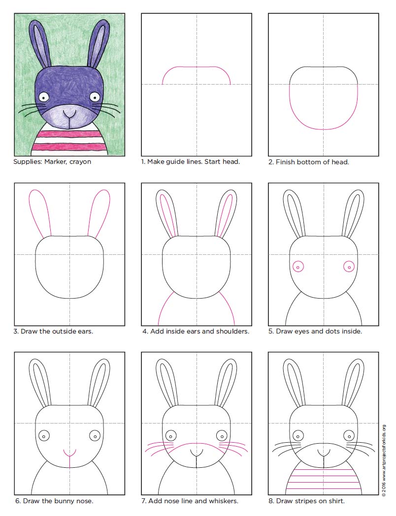 How To Draw A Bunny