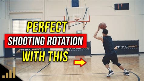 How To Get Perfect Basketball Shot Rotation Basketball Shooting