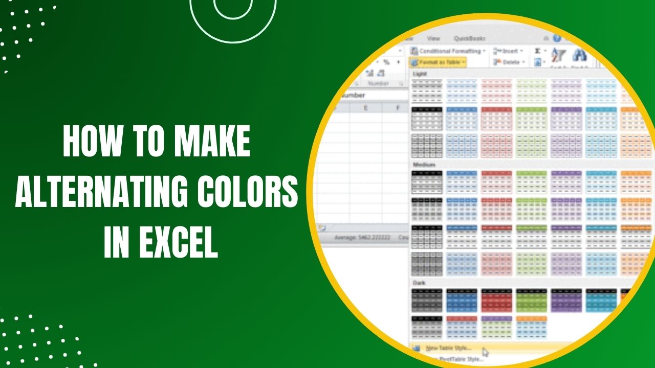 How To Make Alternating Colors In Excel A Comprehensive Guide Earn