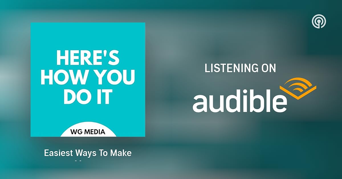 How To Make Money On Audible 5 Ways