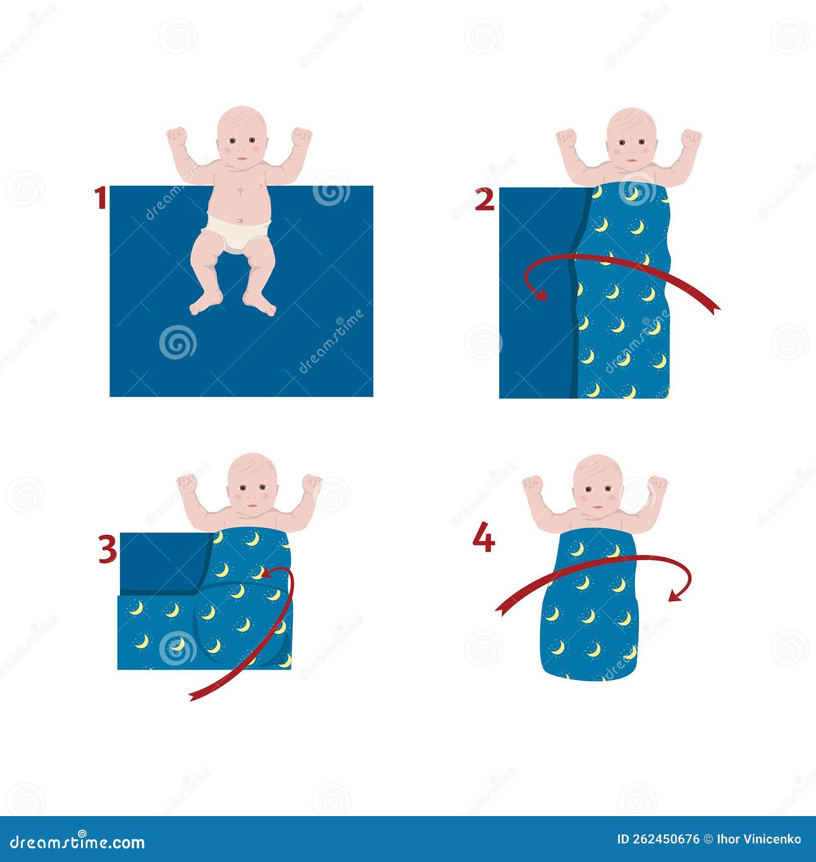 How To Swaddle A Baby Step By Step Guide To Swaddling A Baby