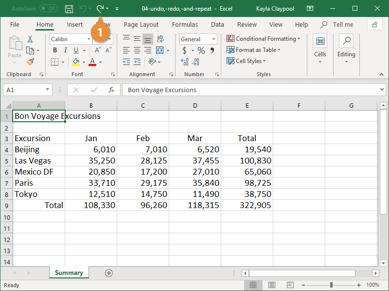 How To Undo In Excel A Comprehensive Guide For Beginners The