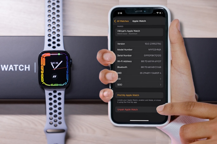 How To Unpair Apple Watch From Iphone