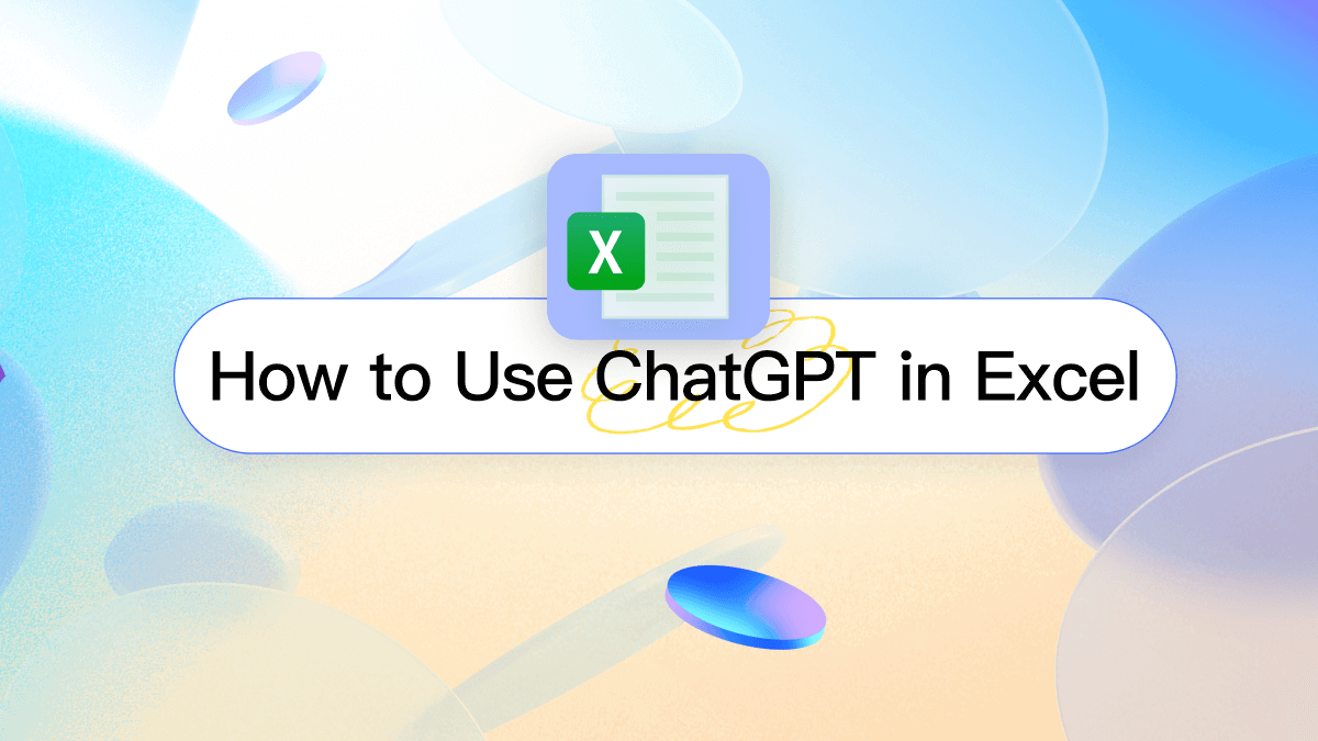 How To Use Chatgpt For Excel Quick Guide Updf