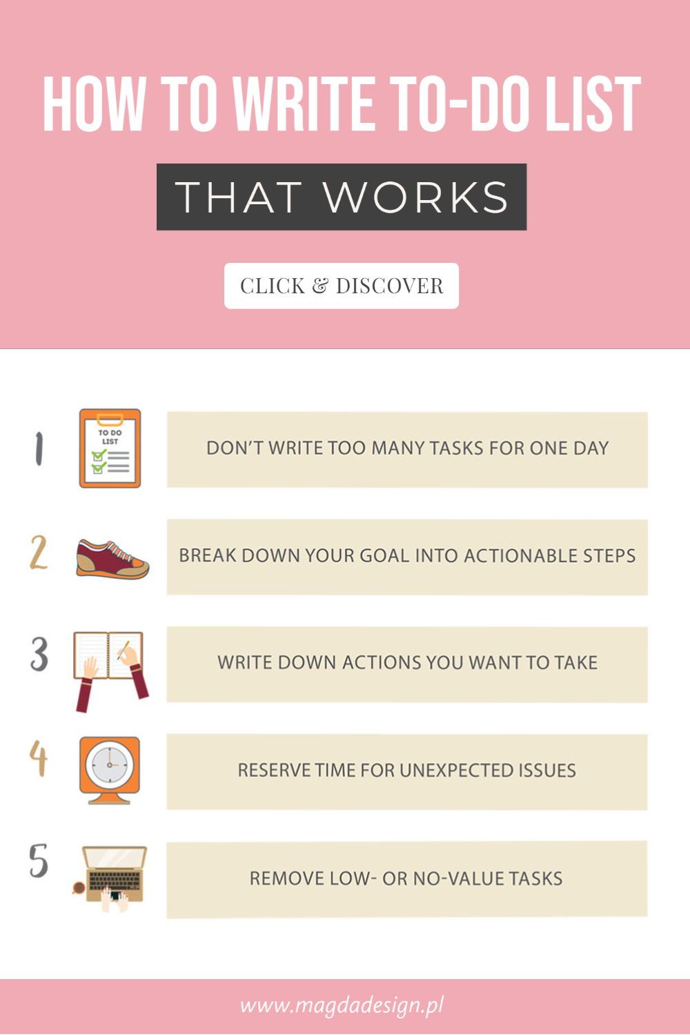 How To Write An Effective To Do List And Increase Productivity Time