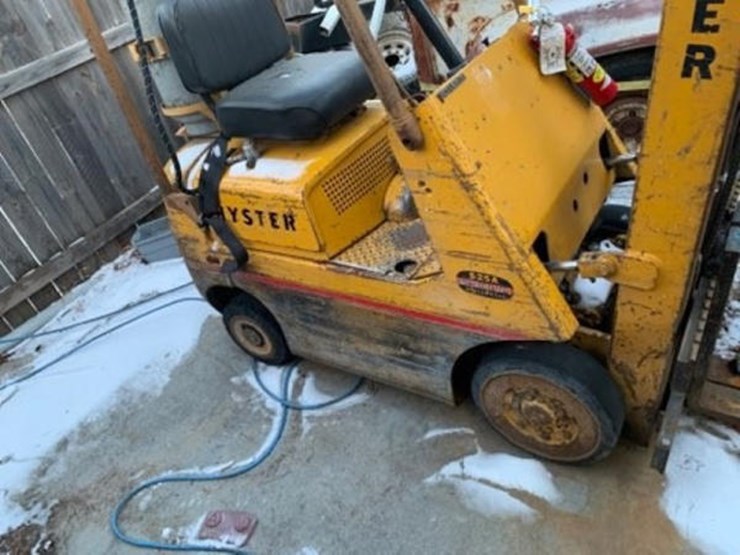 Hyster S25a Lot 344 Online Only Equipment Auction 12 31 2019 Dpa