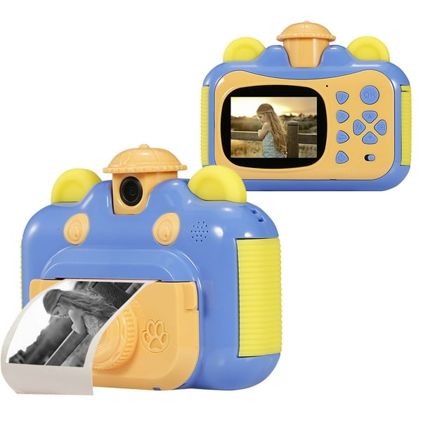 Instant Print Camera For Kids With Print Paper 2 4 Inch Screen 12Mp