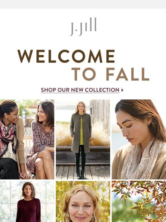 J Jill Welcome Fall With Our New October Collection Milled