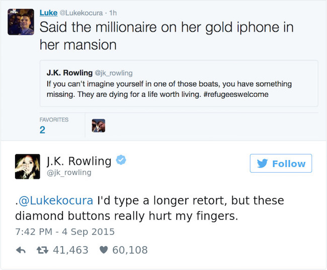 Jk Rowling Twitter Oc R Funny