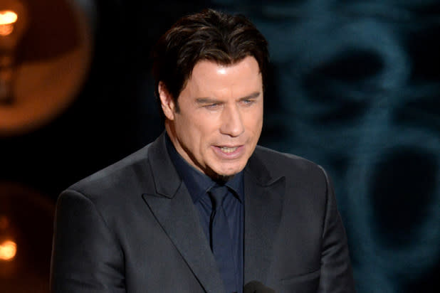 John Travolta Butchers Idina Menzel S Name Inspiring Adele Dazeem