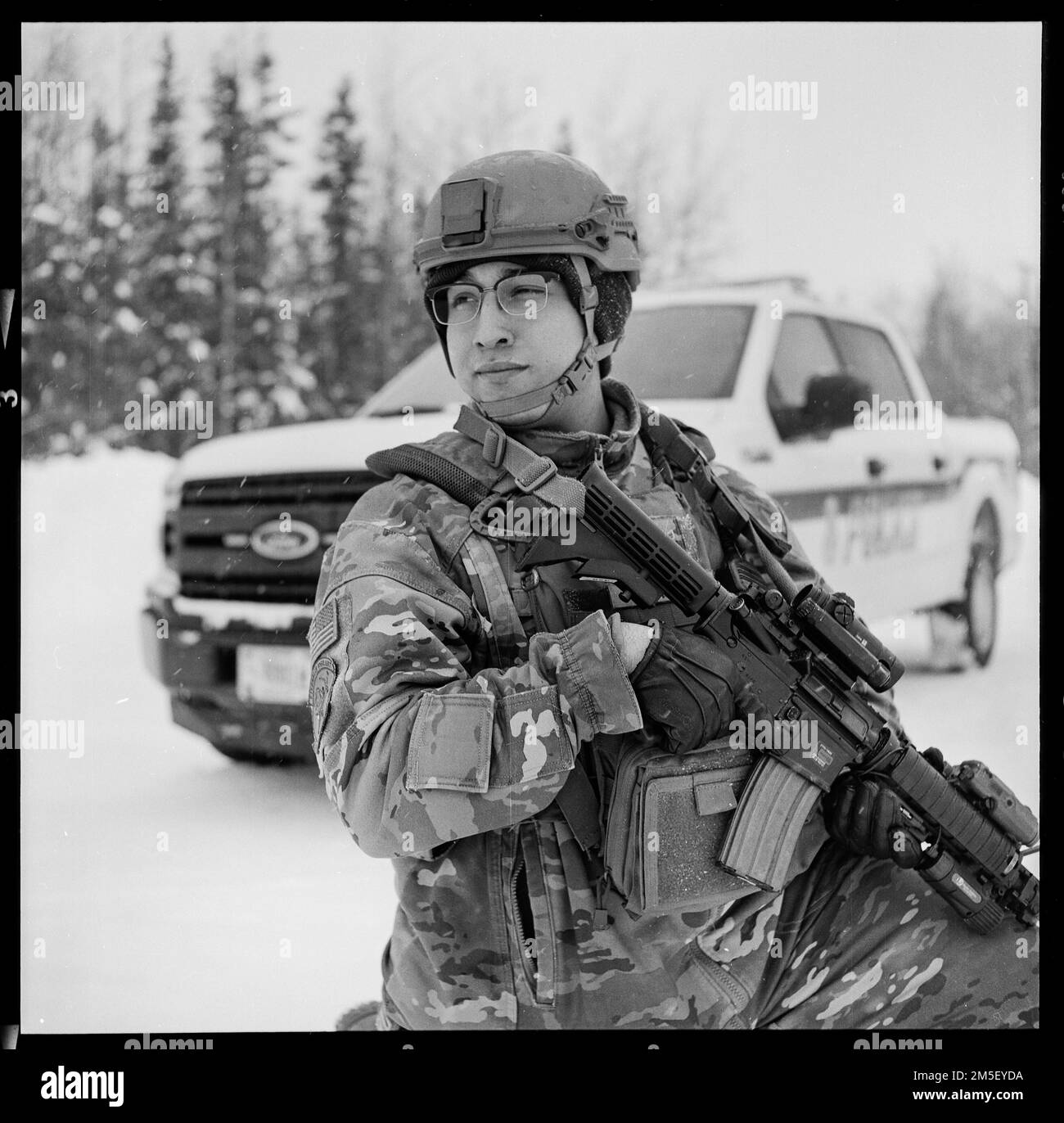 Joint Force Training Base Black And White Stock Photos Images Alamy