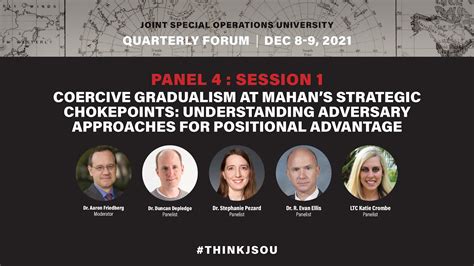 Jsou Sof Q1 Forum Panel 4 Coercive Gradualism At Mahan S Strategic